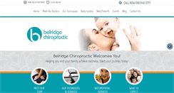 Desktop Screenshot of belridgechiropractic.com